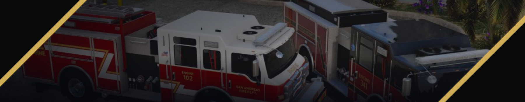San Andreas Fire Department banner